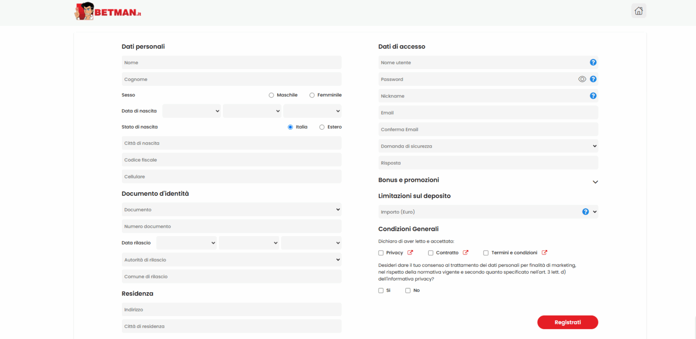Betman Login